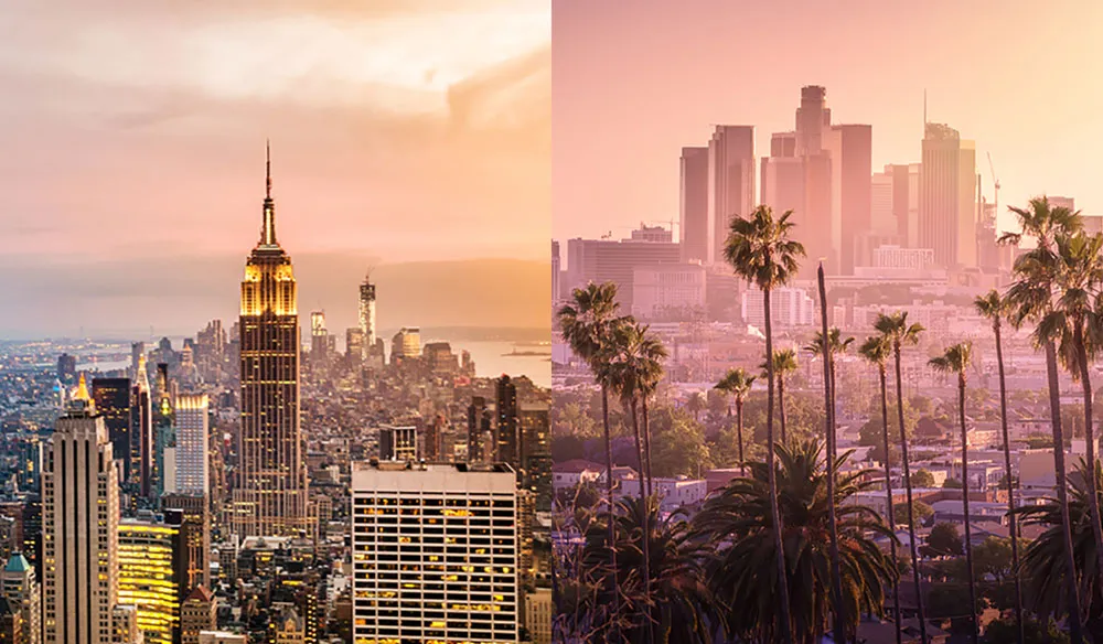 New York Vs Los Angeles