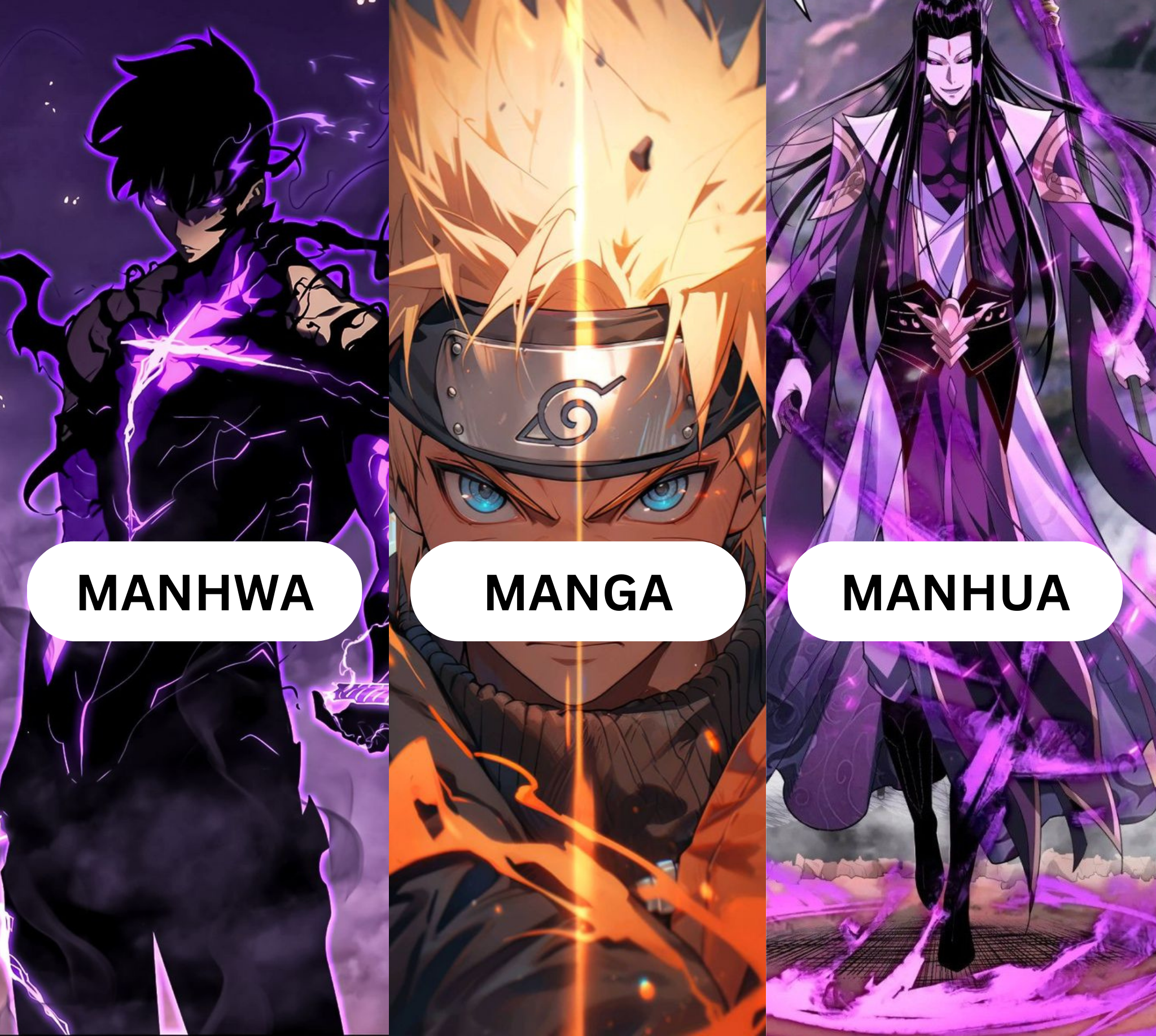 Manhua Vs Manhwa