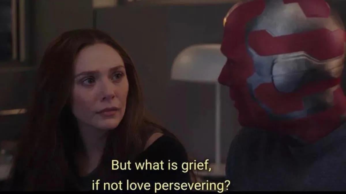 What is Grief But Love Persevering