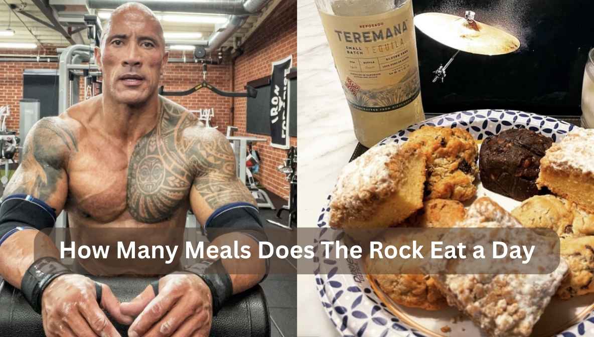 how many meals does the rock eat a day