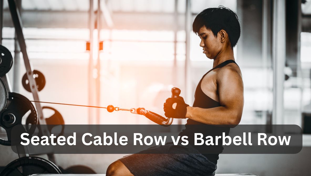 seated cable row vs barbell row