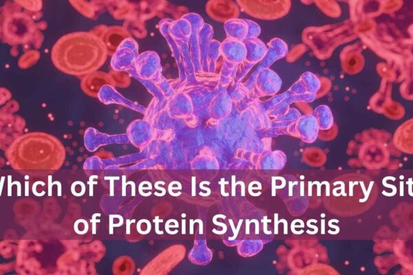 Which of These Is the Primary Site of Protein Synthesis which of these is the primary site of protein synthesis