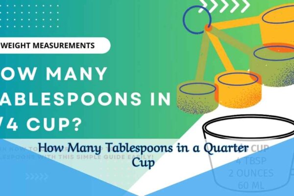 How Many Tablespoons in a Quarter Cup