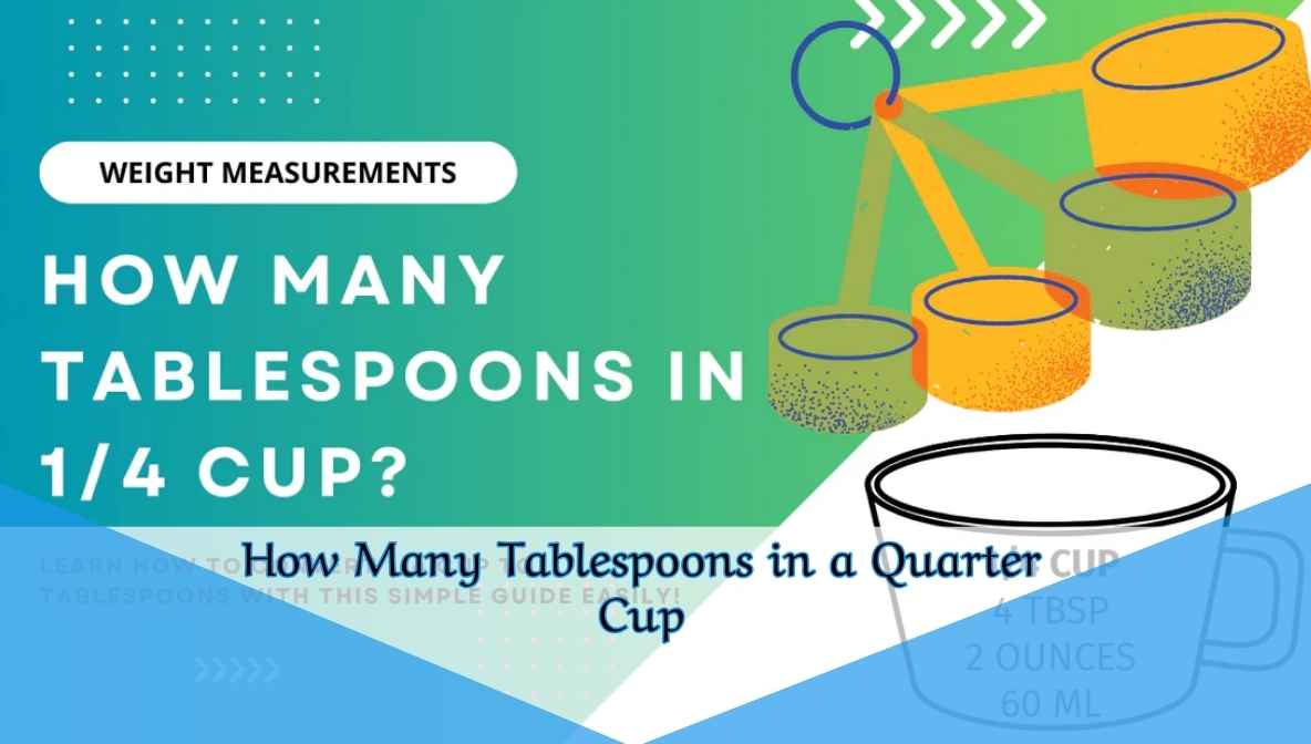 How Many Tablespoons in a Quarter Cup