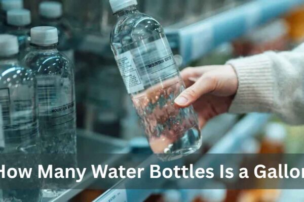 how many water bottles is a gallon
