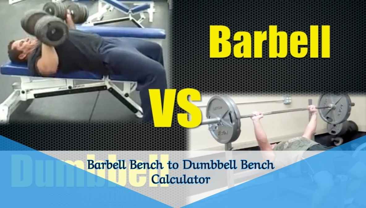 Barbell Bench to Dumbbell Bench Calculator