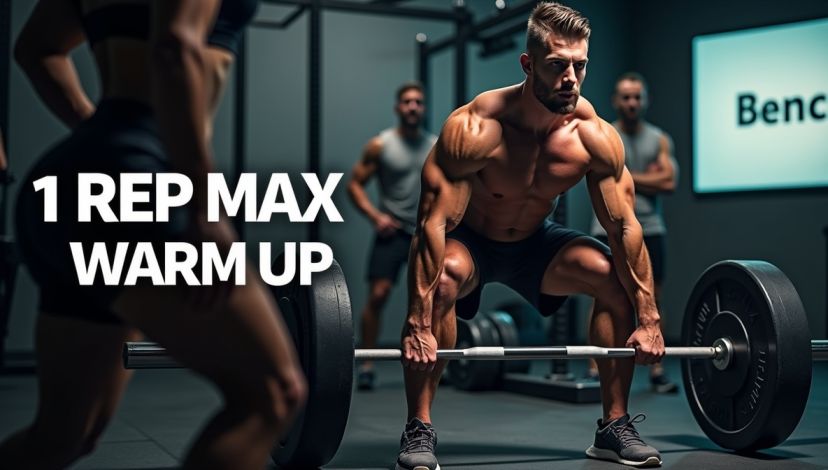 how to warm up for 1 rep max bench