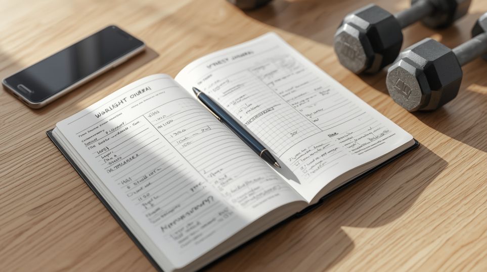 body weight workout journal